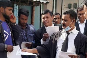 কুষ্টিয়া এ্যাড. অপুর নেতৃত্বে বিএনপির লিফলেট বিতরণ