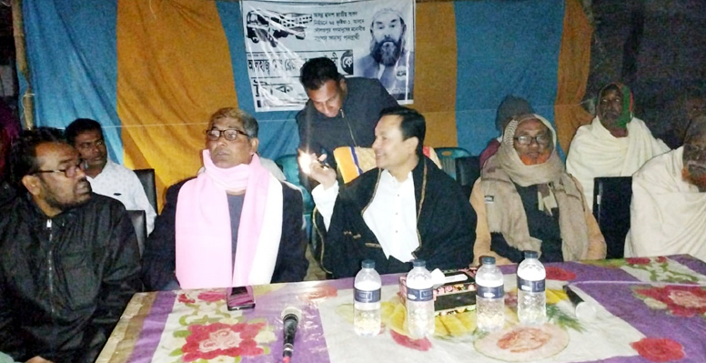 দৌলতপুরের দিঘলকান্দিতে ট্রাক প্রতীকের পথসভা