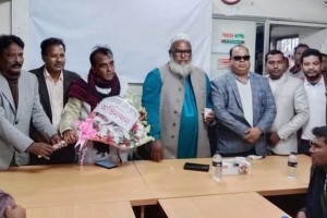 ভেড়ামারা প্রেসক্লাবে নবনির্বাচিত সংসদ সদস্য আলহাজ্ব কামারুল আরেফিনকে সংবর্ধনা