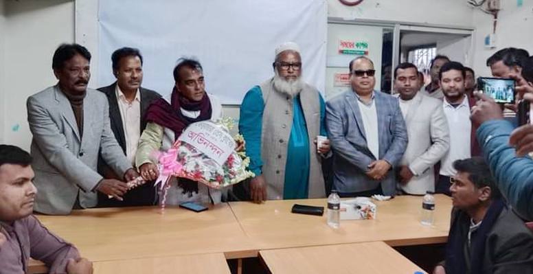 ভেড়ামারা প্রেসক্লাবে নবনির্বাচিত সংসদ সদস্য আলহাজ্ব কামারুল আরেফিনকে সংবর্ধনা