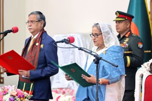 পঞ্চমবার প্রধানমন্ত্রী শেখ হাসিনা