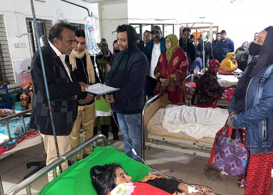 কামারুল আরেফিন এমপি’র পরিদর্শনের পর ভেড়ামারা উপজেলা স্বাস্থ্য কমপ্লেক্সের সার্বিক পরিস্থিতির উন্নতি