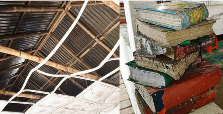 শৈলকুপায় অগ্নিকান্ডে অক্ষত রইল পবিত্র কোরআন
