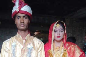 কুষ্টিয়ায় ধুমধাম আয়োজনে দুই বাক প্রতিবন্ধীর বিয়ে