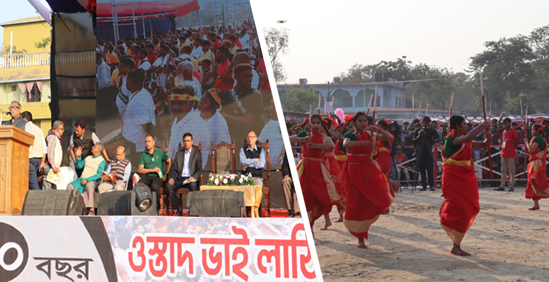 কুষ্টিয়ায় তিন দিনব্যাপী ‘ওস্তাদ ভাই’ লাঠিখেলা উৎসব ও লোকজ মেলা শুরু