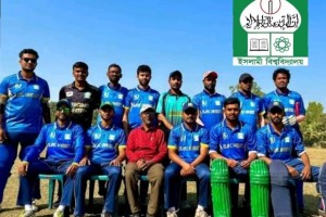 টানা দুই জয়ে কোয়ার্টার ফাইনালে ইবি ক্রিকেট দল