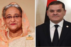 শেখ হাসিনাকে লিবিয়ার প্রধানমন্ত্রীর অভিনন্দন