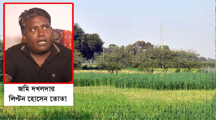 দৌলতপুরে জমি খেকো সাবেক মেম্বার তোতার সংবাদ সম্মেলন