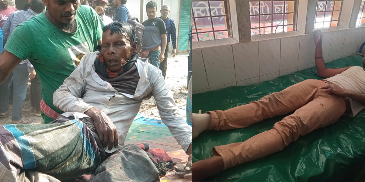 কুমারখালীতে ট্রাক-ব্যাটারিচালিত ভ্যানের সংঘর্ষে দুই জন আহত