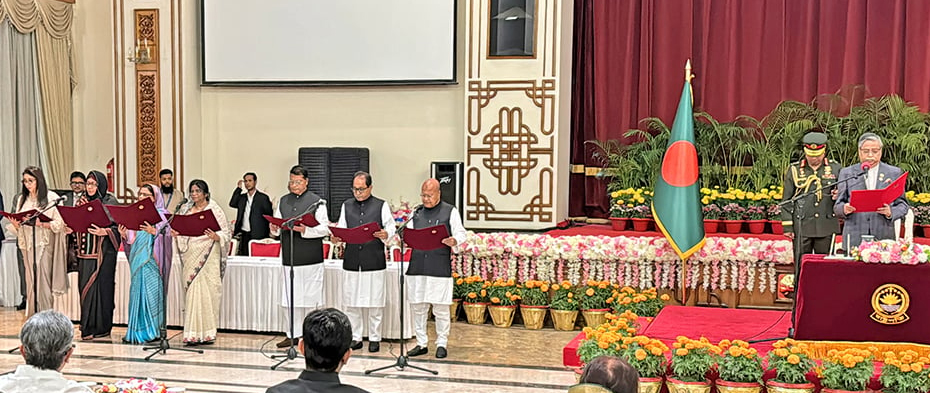 শপথ নিলেন নতুন ৭ প্রতিমন্ত্রী