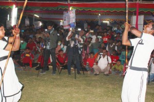 কুমারখালীতে ঐতিহ্যবাহী লাঠি খেলা মাদকাসক্ততা মূল্যবোধের অবক্ষয় রোধে লাঠি খেলার মত আয়োজন পথ দেখাবে : সুফি ফারুক