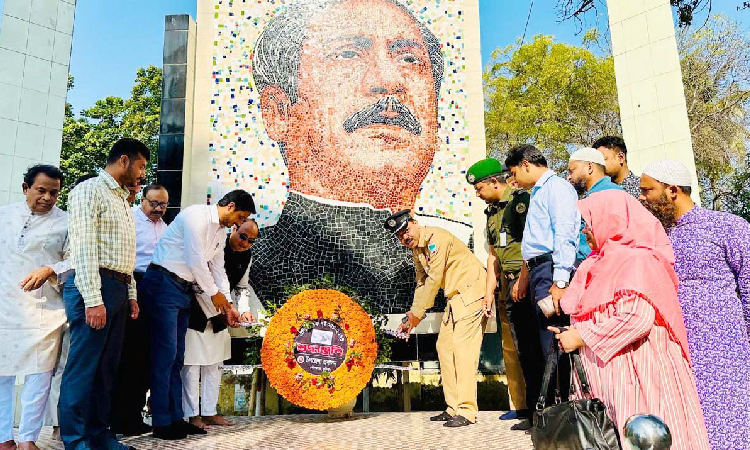 দৌলতপুরে ঐতিহাসিক ৭ মার্চ উদ্যাপন