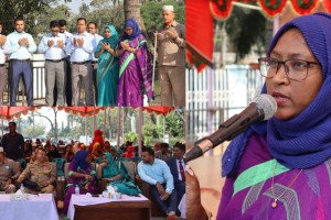 কুষ্টিয়া জেলা প্রশাসনের উদ্যোগে ঐতিহাসিক ৭ই মার্চ পালন কালে বক্তারা বঙ্গবন্ধুর ৭ই মার্চের ভাষণ ছিল মূলত বাঙালি জাতির মুক্তির সনদ 