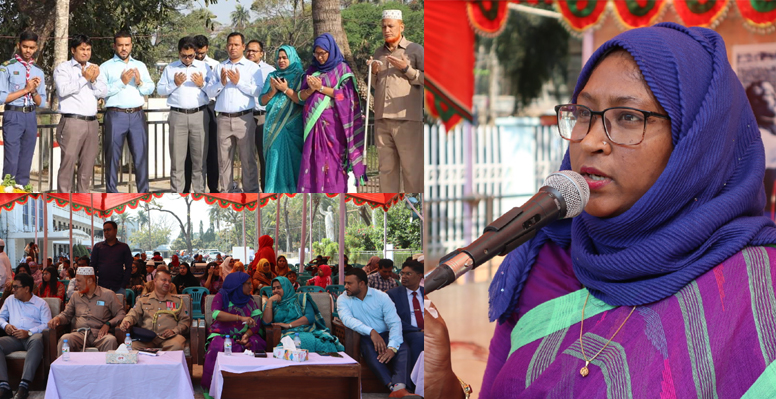 কুষ্টিয়া জেলা প্রশাসনের উদ্যোগে ঐতিহাসিক ৭ই মার্চ পালন কালে বক্তারা বঙ্গবন্ধুর ৭ই মার্চের ভাষণ ছিল মূলত বাঙালি জাতির মুক্তির সনদ 