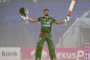 শান্তর সেঞ্চুরিতে বাংলাদেশের জয়