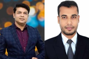 কুমারখালী প্রেসক্লাবের সভাপতি লিপু খন্দকার-সাধারণ সম্পাদক সোহাগ মাহমুদ। 
