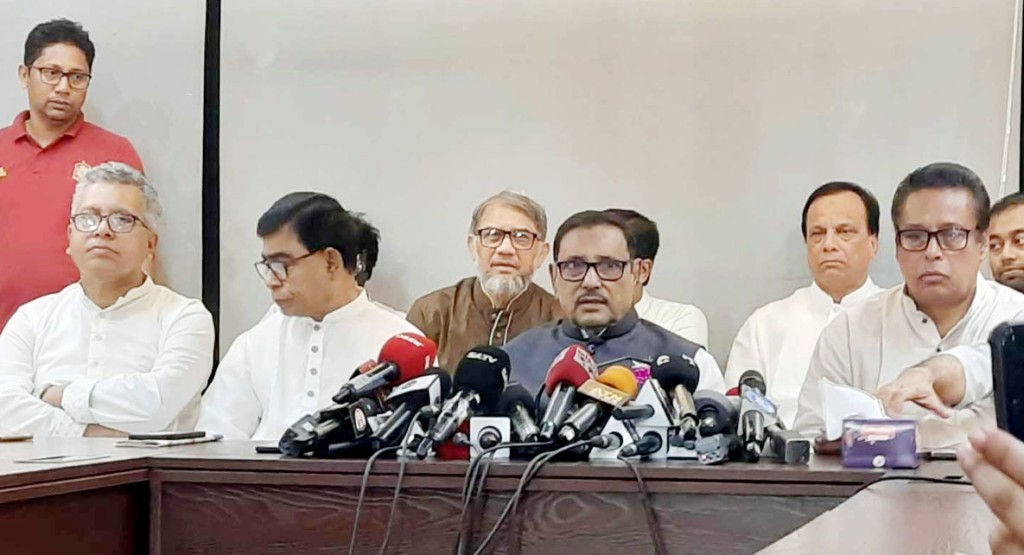 নির্বাচন ছাড়া সরকার পরিবর্তনের বিকল্প ব্যবস্থা নেই: ওবায়দুল কাদের 3 173867871567a221bb8196d নির্বাচন ছাড়া সরকার পরিবর্তনের বিকল্প ব্যবস্থা নেই: ওবায়দুল কাদের