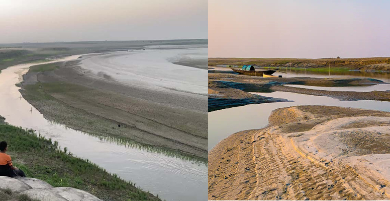 প্রবাহমান পদ্মা এখন মরা খাল