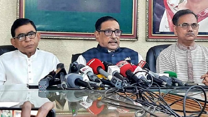 ভারতীয় পণ্য বর্জনের নামে বাজার অস্থিতিশীল করতে চায় বিএনপি : ওবায়দুল কাদের