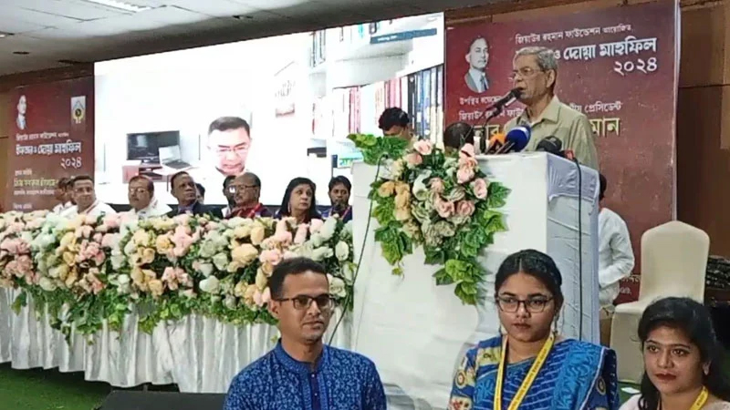 খালেদা জিয়া মৃত্যুর সঙ্গে লড়ছেন: মির্জা ফখরুল