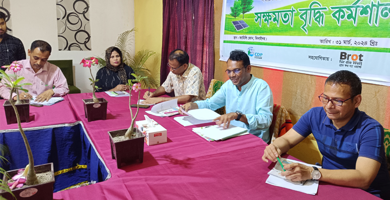 ঝিনাইদহে নাগরিক সমাজের সক্ষমতা বৃদ্ধি বিষয়ক কর্মশালা