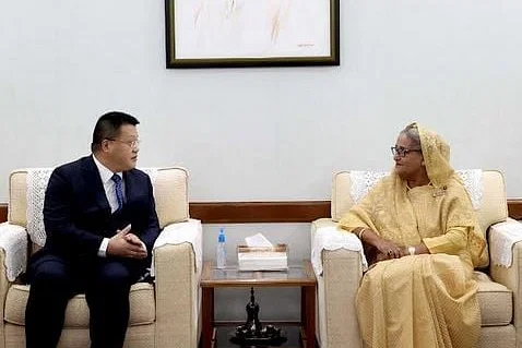 দক্ষিণাঞ্চলের উন্নয়নে চীনের সহযোগিতা চেয়েছেন প্রধানমন্ত্রী