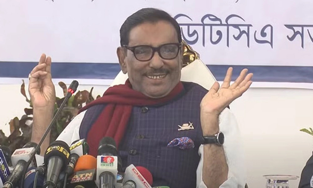 ক্ষমতায় আসার জন্য মরিয়া বিএনপি : ওবায়দুল কাদের