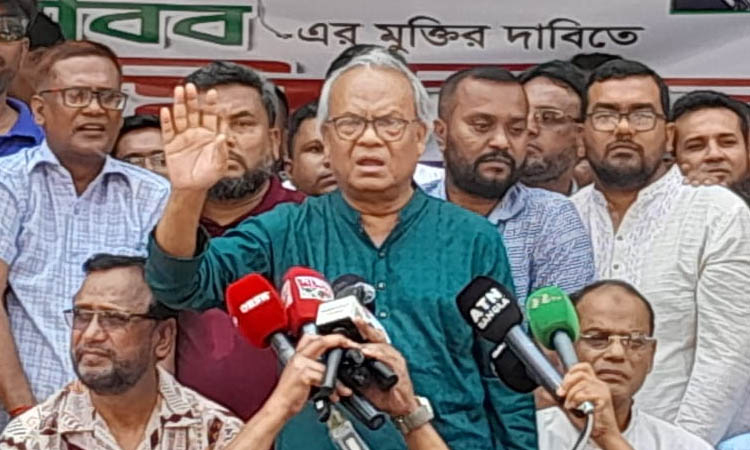 যেকোনো সময় গদি ডুবে যাবে, আতঙ্কে সরকার: রিজভী