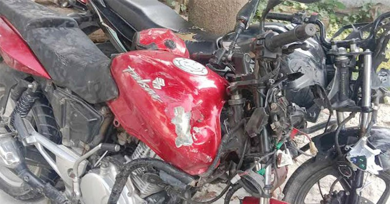 মোটরসাইকেলের অতিরিক্ত গতি কেড়ে নিল ২ প্রাণ