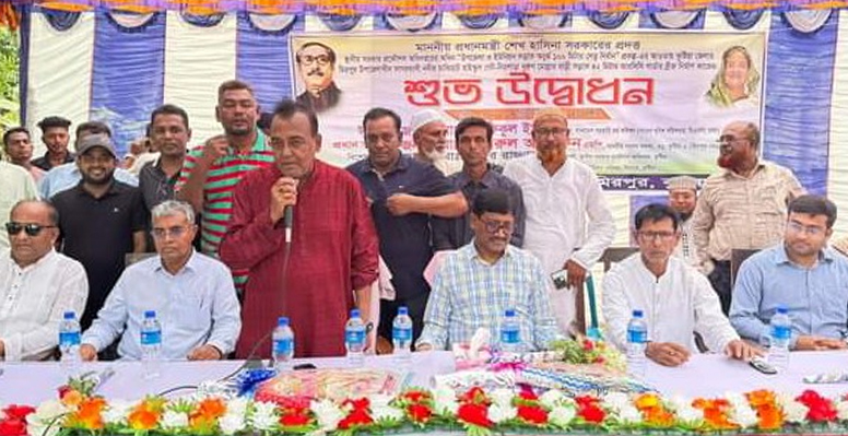 মিরপুরে ৩টি উন্নয়ন কাজের উদ্বোধন করেছেন কামারুল এমপি 