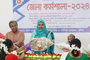 কুষ্টিয়ায় মন্দিরভিত্তিক শিশু ও গণশিক্ষা কার্যক্রম প্রকল্পের জেলা কর্মশালা অনুষ্ঠিত