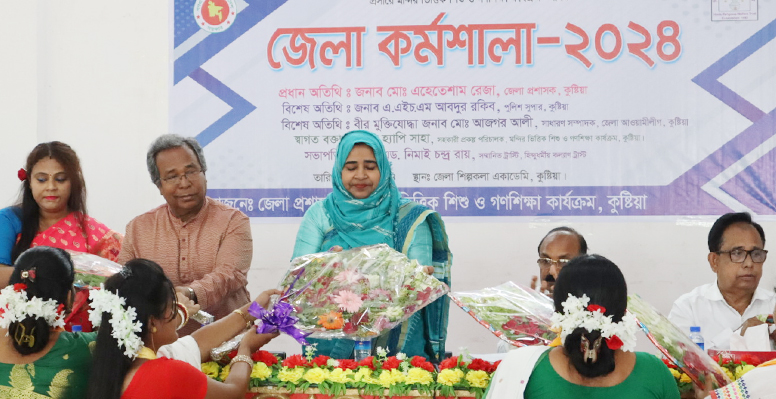 কুষ্টিয়ায় মন্দিরভিত্তিক শিশু ও গণশিক্ষা কার্যক্রম প্রকল্পের জেলা কর্মশালা অনুষ্ঠিত