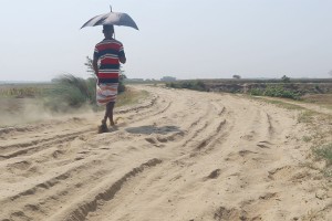 দৌলতপুরে প্রখর রোদ আর তীব্র গরমে দুর্বিষহ চরবাসীর জীবন