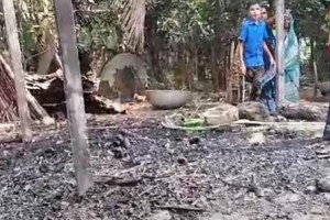 কয়েলের আগুনে পুড়েছে খামারির স্বপ্ন