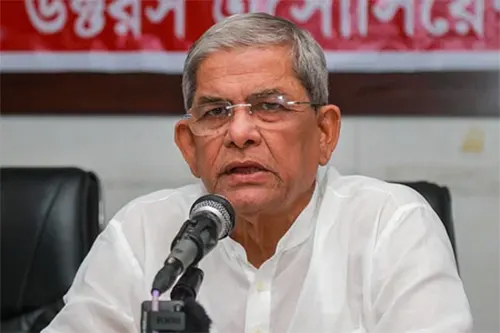 আওয়ামী লীগ সরকারের কারণে জনগণ পানির ন্যায্য হিস্যা থেকে বঞ্চিত: ফখরুল 