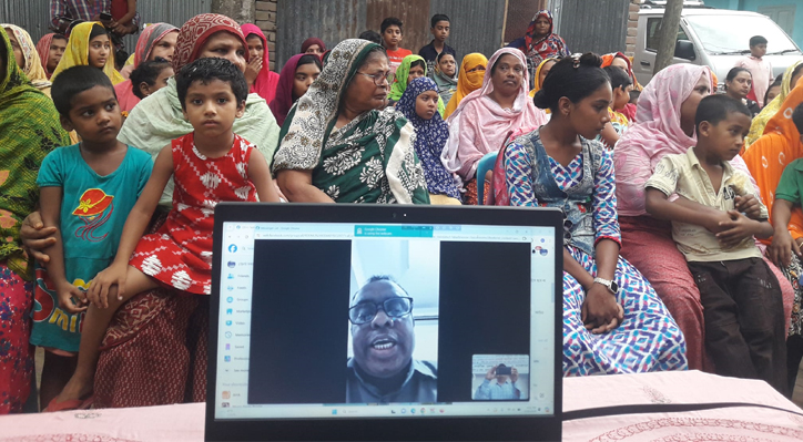 কুষ্টিয়া জেলা তথ্য অফিসের আয়োজনে কমিউনিটি সভা ও উঠান বৈঠক অনুষ্ঠিত