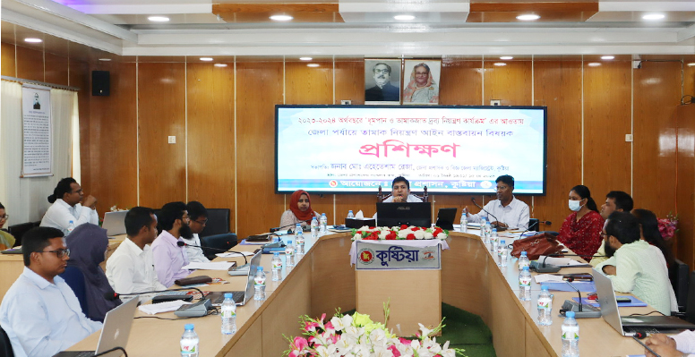 ধুমপান বন্ধে আইন প্রয়োগই যথেষ্ট নয়, প্রয়োজন ব্যক্তির সদিচ্ছা – ডিসি এহেতেশাম রেজা