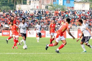 নাটকীয় ফাইনালে মোহামেডানকে হারিয়ে কিংসের ট্রেবল জয়