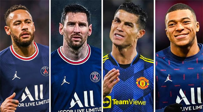 রোনালদোর বছরে আয় ৩০৪৭ কোটি টাকার বেশি, মেসির কত