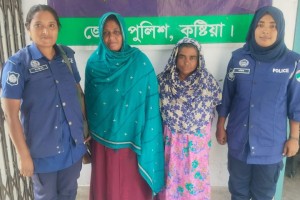 খোকসায় দু’জন নারী মাদক ব্যবসায়ী গ্রেফতার