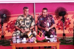 দৌলতপুর সীমান্তে বিজিবি-বিএসএফ সৌজন্য সাক্ষাৎ ও মতবিনিময় সভা 
