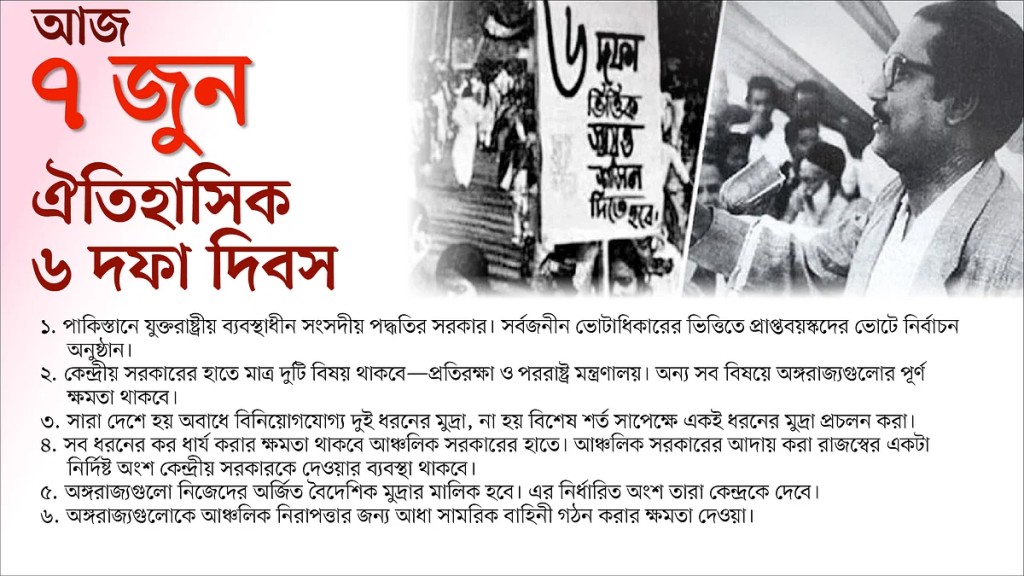 আজ ঐতিহাসিক ৬ দফা দিবস 3 173867966567a2257160700 আজ ঐতিহাসিক ৬ দফা দিবস