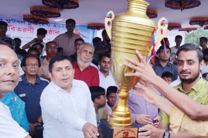 কুষ্টিয়া জেলা প্রশাসক গোল্ডকাপ ফুটবল টুর্নামেন্টের ফাইনাল অনুষ্ঠিত