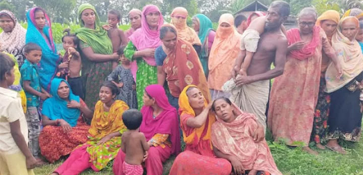 কুমারখালীতে আড়াই মাসের শিশুটির লাশ বিলে ফেলে দিয়েছিলেন মা