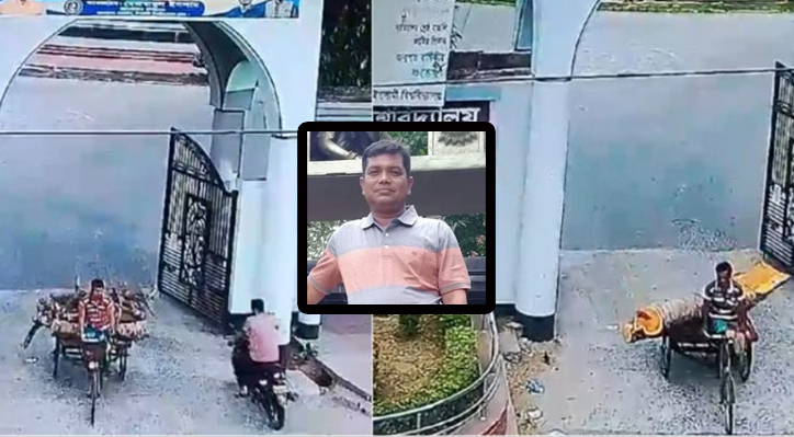 গাছের গুঁড়ি ও খড়ি পাচার  ইবি কর্মচারী ফরিদ সাময়িক বরখাস্ত
