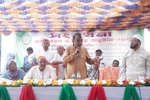 সাগরখালী ডিগ্রি কলেজে সংবর্ধনা নবীন বরণ ও বিদায় অনুষ্ঠানে এমপি কামারুল