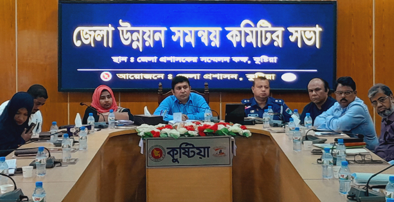 কুষ্টিয়ায় কোন সরকারি সম্পত্তি বিনষ্ট হতে দেওয়া হবে না : ডিসি এহেতেশাম রেজা