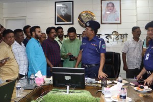 মাদকমুক্ত সমাজ গড়তে কঠোর ভূমিকায় থাকবে জেলা পুলিশ : এসপি আলমগীর