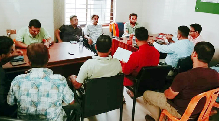 কুষ্টিয়া প্রেসক্লাবের নির্বাহী কমিটির মাসিক সভা অনুষ্ঠিত