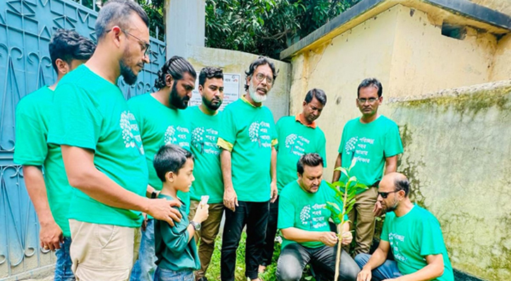 কুমারখালীতে জনকল্যাণ সংস্থার উদ্যোগে বৃক্ষরোপন